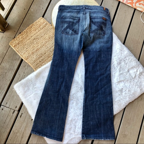 7 For All Mankind | Flynt Boot Cut Jeans - Picture 3 of 14